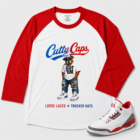 Cutty Caps True Blue Baseball Graphic T-Shirt
