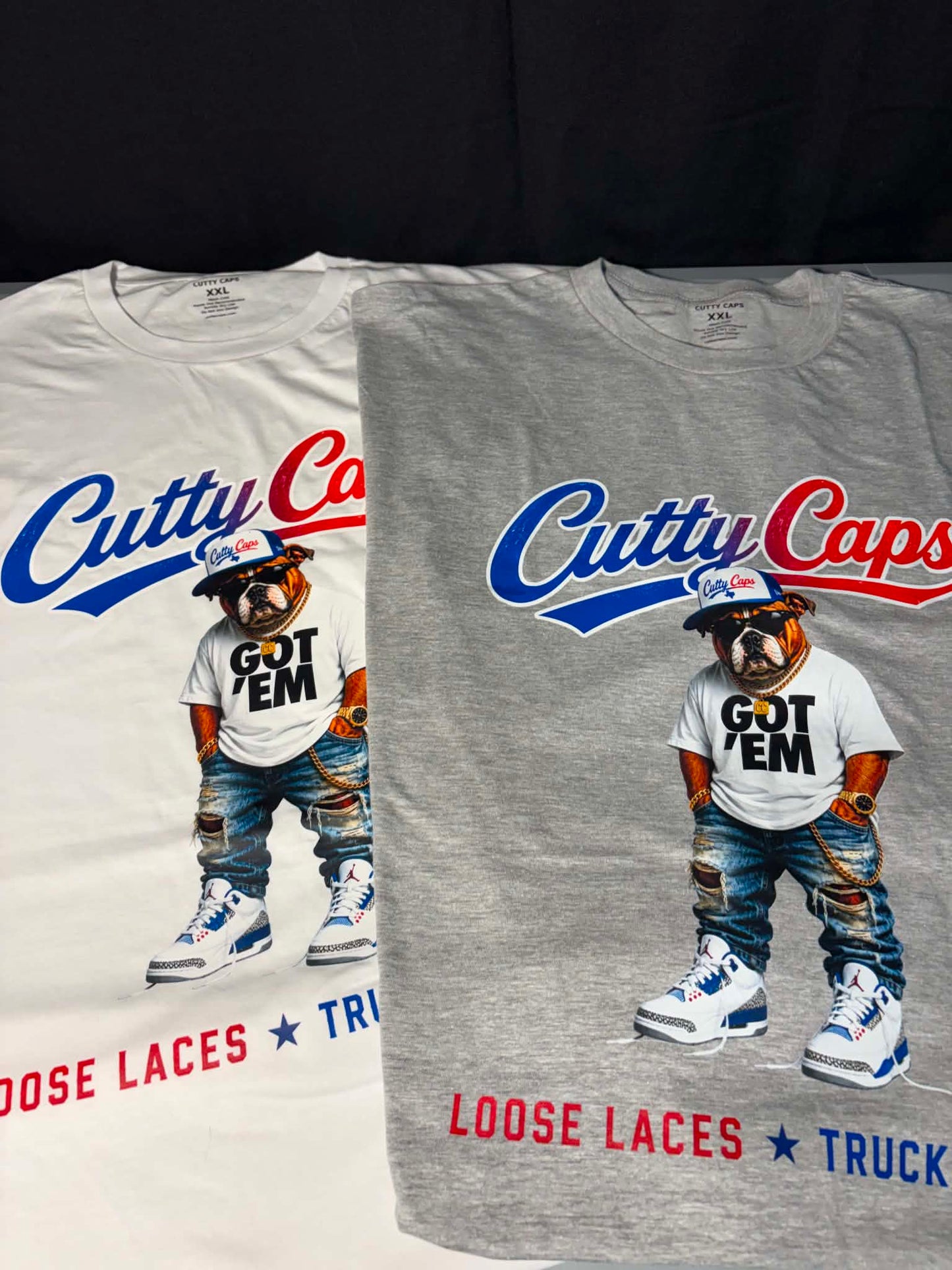 Cutty Caps True Blue Graphic T-Shirt