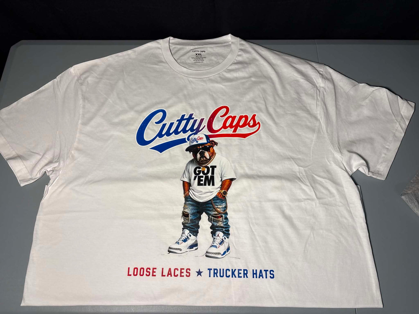 Cutty Caps True Blue Graphic T-Shirt