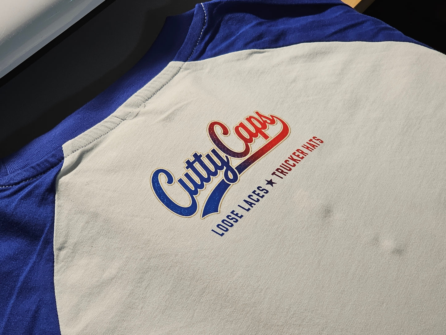 Cutty Caps True Blue Baseball Graphic T-Shirt