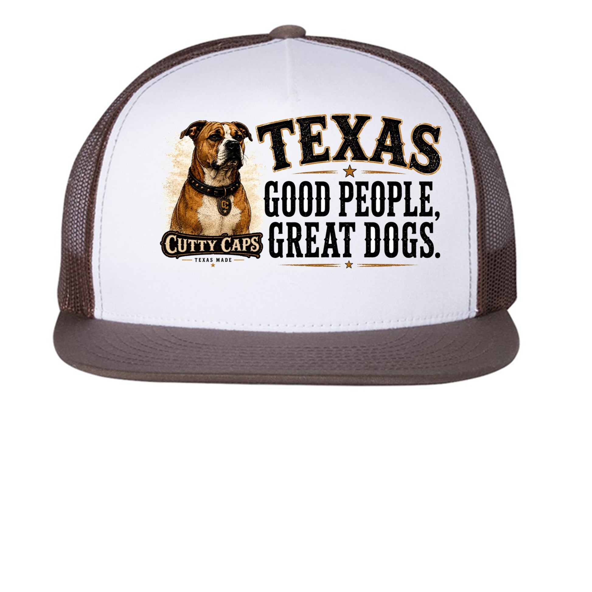 Brown/ White/ Brown - 6006 - FRONT