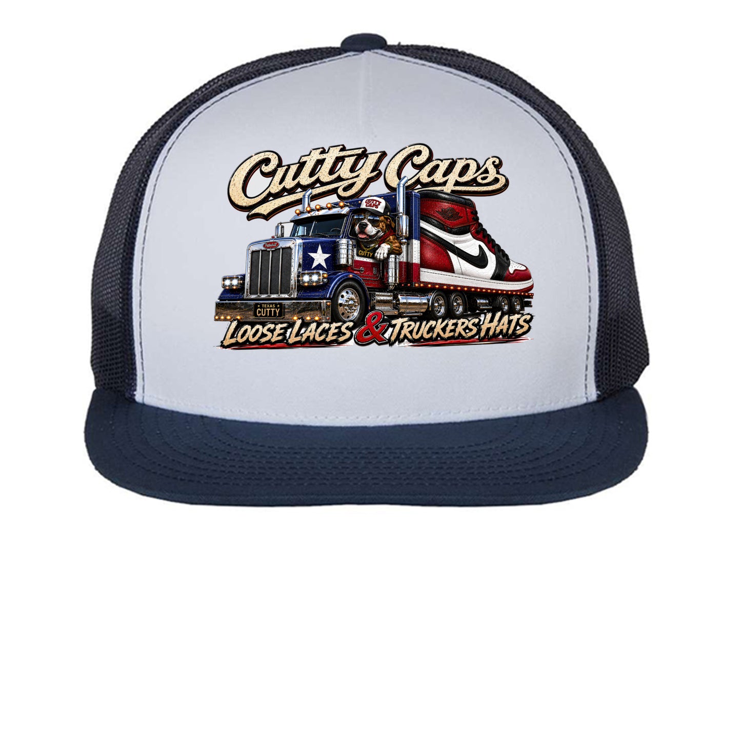 Navy/ White/ Navy - 6006 - FRONT