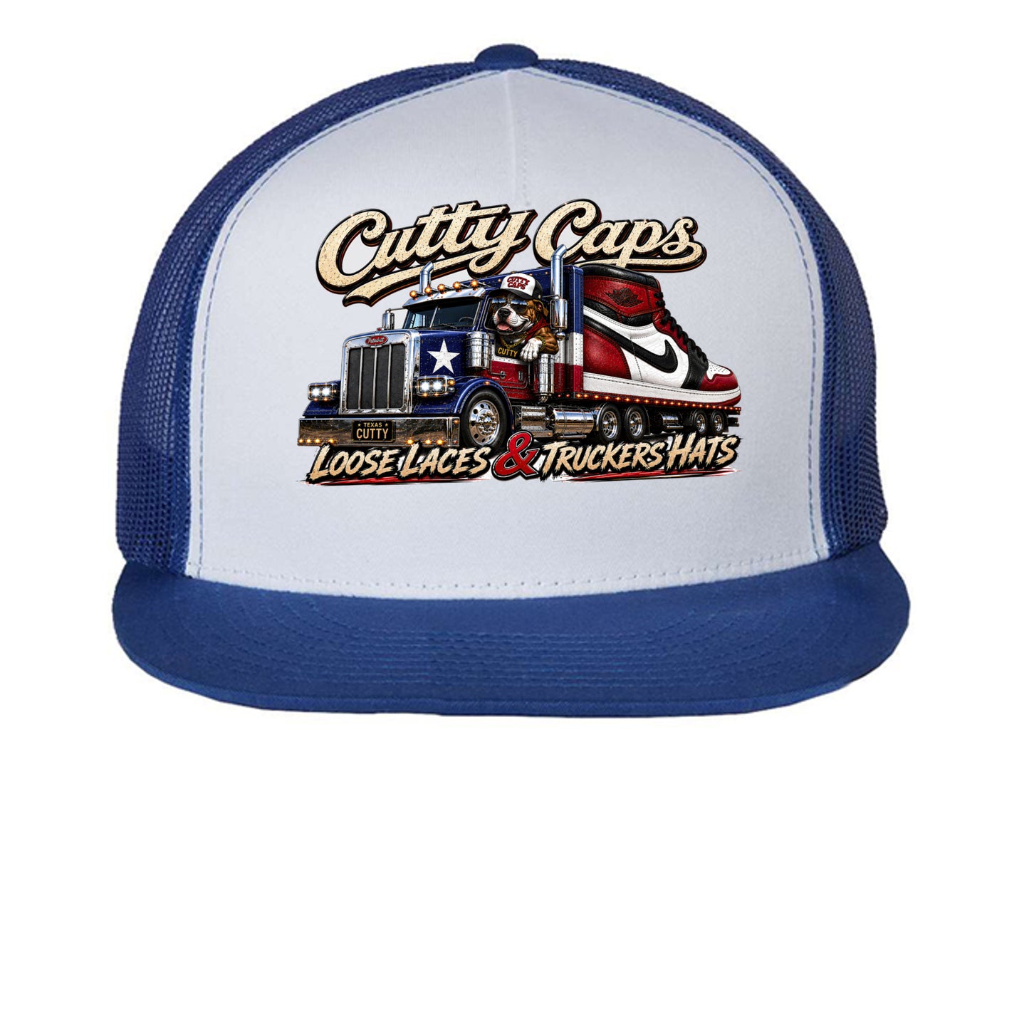 Royal/ White/ Royal - 6006 - FRONT